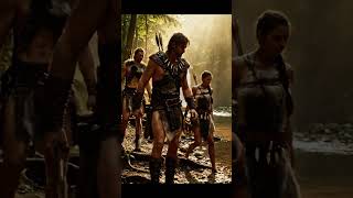 The Hunt Before the Storm  #ancientpeople #stoneage