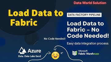 Load Data to Fabric Warehouse Using Pipeline | Azure Data Lake Gen2 to Fabric