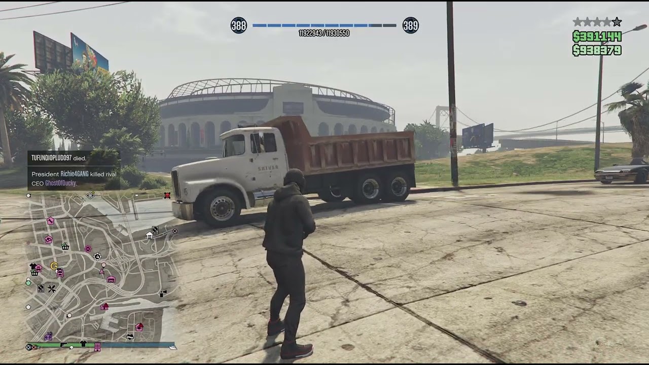 Grand Theft Auto V killin a griefer