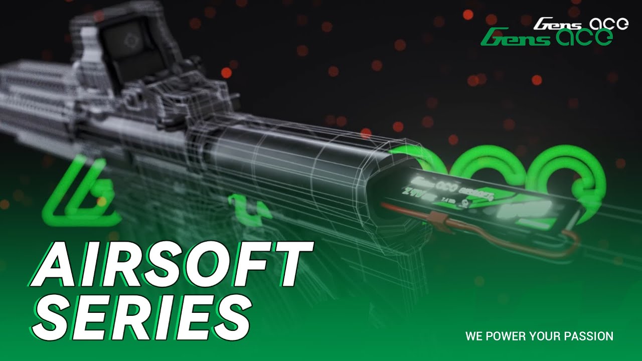 Still stressing over battery life? Switch to our Airsoft series! 