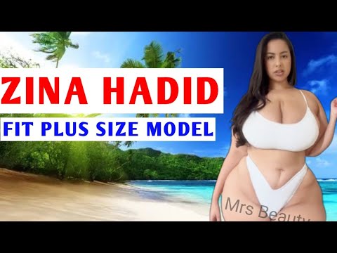 Real Zina Hadid Curvy Plus Size Model ✅Brand Ambassador|Instagram Models| Biography, wiki, lifestyle