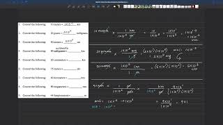 1B. MCAT Metric Unit Practice Problems Solutions