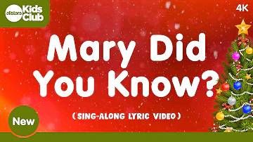 Mary Did You know? 🎄 NEW 🔔 #Christmas Carols & Songs for #kids #choirs and #families