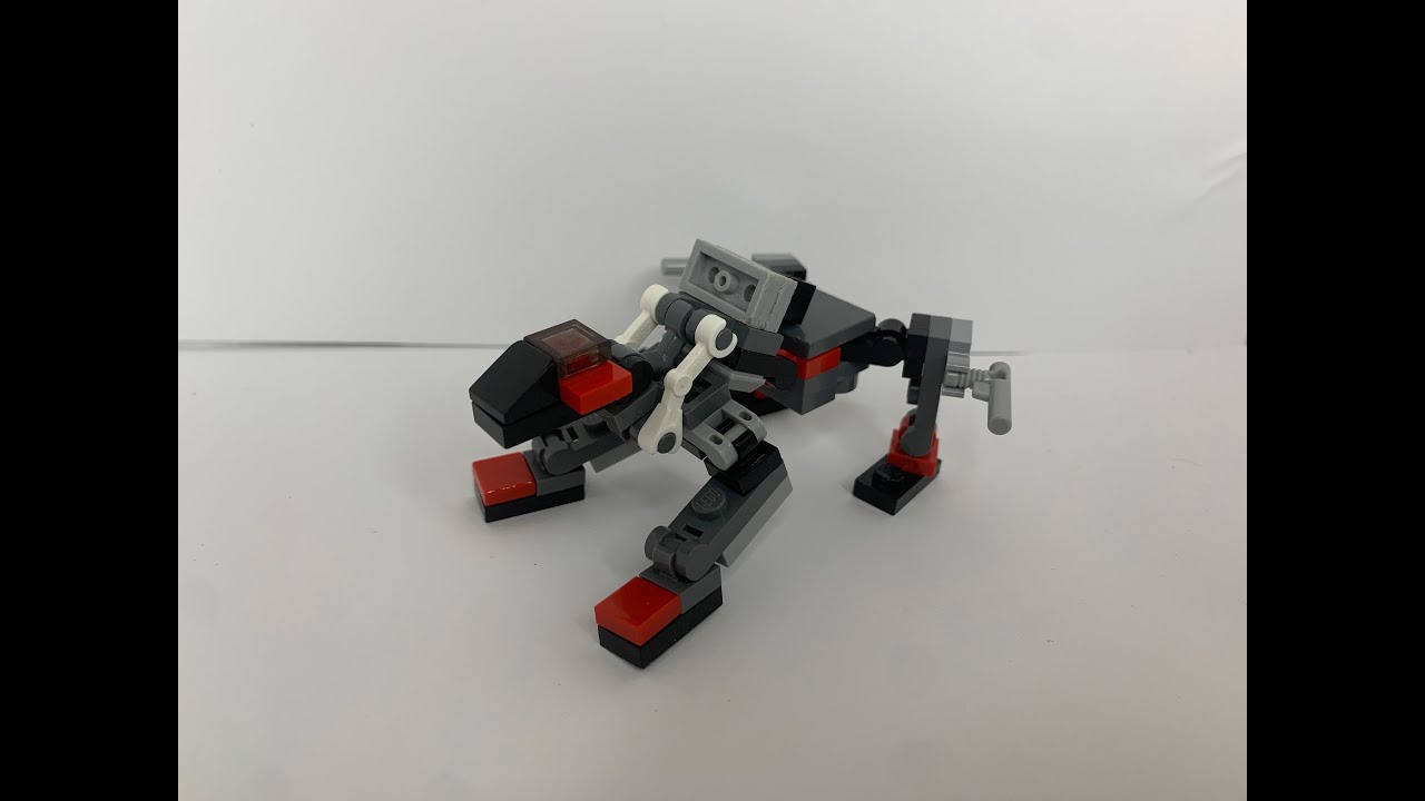 INSTRUCTIONS: Lego Transformers Bumblebee Movie Ravage - YouTube