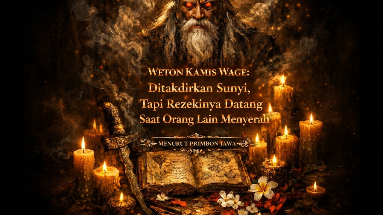 “Weton Kamis Wage Ditakdirkan Sunyi, Tapi Rezekinya Datang Saat Orang Lain Menyerah”