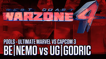 BE.Nemo (@GOODNEMO) vs UG.Godric (@WarlockGodric) - Pools - West Coast Warzone 4 - UMvC3