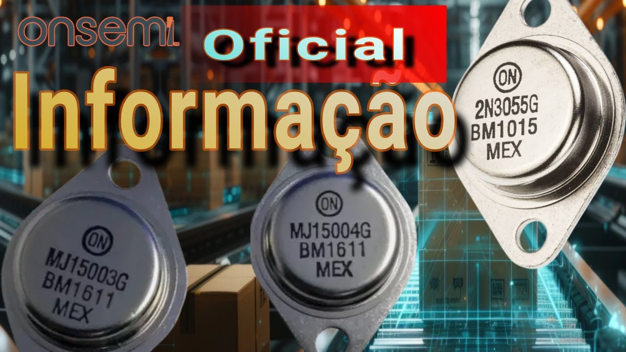 Pack De 4 Transistores De Potencia MJ15003 Y MJ15004 TO-3 Para Audio De Alta Potencia