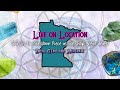 On Location in MN Gem &amp; Mineral Show Pick Your Piece Crystal Shopping Virtually Join Us Live