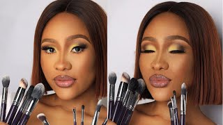 CLIENT TRANSFORMATION|TRYING NEW MAKEUP PRODUCTS FT YANGABEAUTY