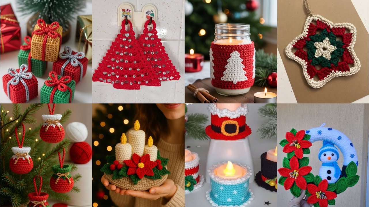 ✨Лучшие и креативные идеи рождественских украшений | Настенные 🧱 подвесные украшения и праздничны...