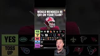 Would Mendoza Be QB1 On Your Team? #NFLDraft #NFL