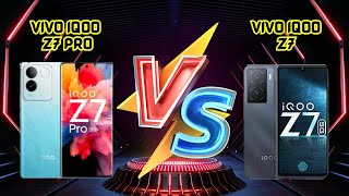 Vivo iQOO Z7 Pro vs. Vivo iQOO Z7: The Ultimate Face-Off of Vivos Power-Packed Smartphones