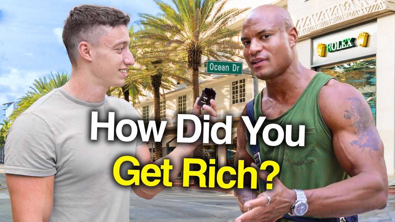 Asking Millionaires How They Got RICH! (Miami) YouTube