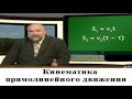 Физика # 01. Кинематика прямолинейного равномерного и равнопеременного движения