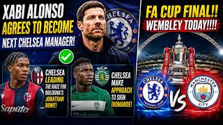 CHELSEA vs MAN CITY FA CUP FINAL TODAY! 🔥Xabi Alonso Agrees Job + Chelsea Target Rowe & Diomande!