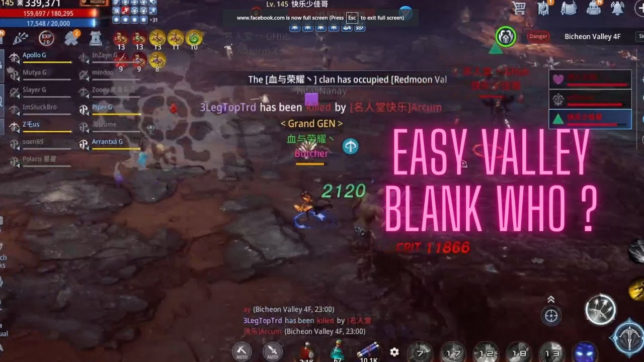 MIR4 EASY VALLEY SERVER 223, TEAMWORK IS THE KEY MOYSKIEE STREAM