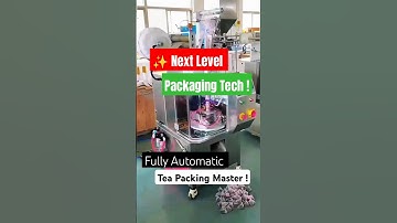 Ultra Fast Tea Bag Packing Machine – See the Precision in Action!