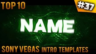 TOP 10 Sony Vegas intro templates #37 (Free download)