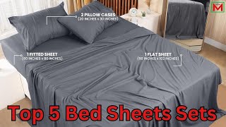 Top 5 Best Bed Sheets Sets on Amazon 2025