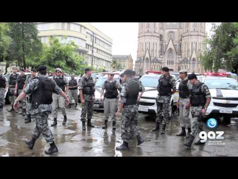 BM em Santa Cruz faz homenagem para policial morto na Capital