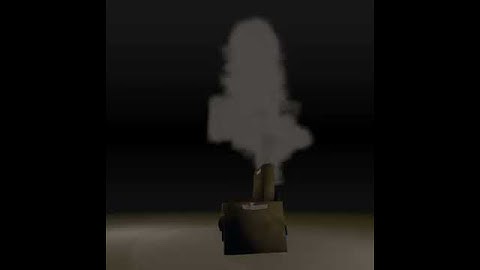Blender 2.57b Smoke Simulation (Test Render)