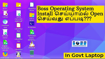 How To Open Boss Operating System In Government Laptop? | Boss Os Open செய்வது எப்படி ??? | Tmzhn