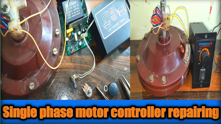 How to repair single phase ac drive || speed controllerरिपेयरिंग || xiangha speed controller repair