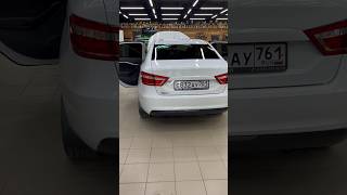 Lada Vesta и аудиосистема от Автостиль на компонентах Pride CarAudio #автозвук #shorts #lada