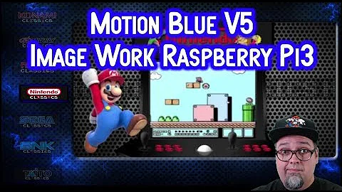 128GB Motion Blue Version 5 Attract Mode Pi 3 Build