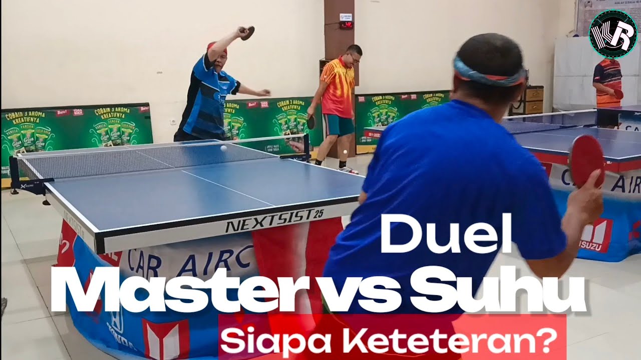 Duel Seru  Master Backspin H Dudung vs Agus Bintik