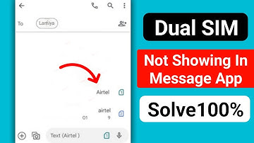 Fix Dual SIM Option Missing From Message App 2025 || Change Default SIM for Message in Android