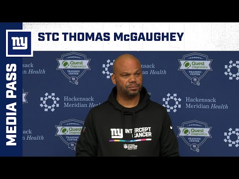 Thomas McGaughey on Special Teams Impact in Playoffs | New York Giants