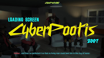 Cyberpootis 2007: TF2 SFM Animation of a Cyberpunk Loading Screen