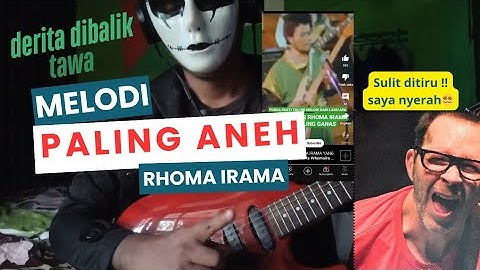 saya nyerah bawain melodi rhoma irama di lagu ini #rhomairama #deritadibaliktawa