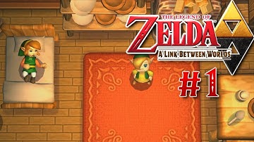 Zelda A Link Between Worlds 1080p HD 100% Complete | Ep 1 Finding The Sword & Sanctuary