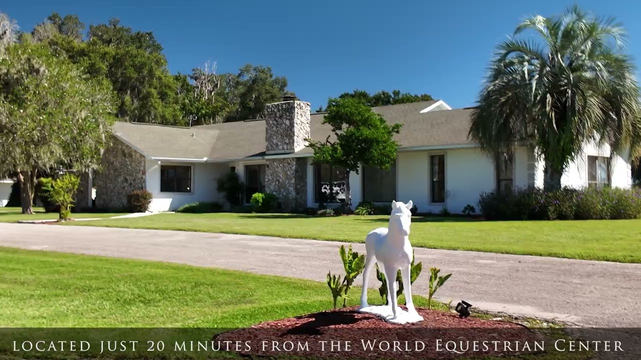 EQUESTRIAN'S DREAM: Turn-Key 20-Acre Horse Farm w/ 9-Stall Barn & Guest Home | Near WEC