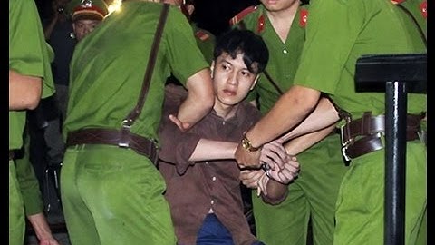 Nguyễn Hải Dương ngã quỵ khi nghe tòa tuyên án tử hình