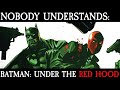 Nobody Understands: Batman Under the Red Hood