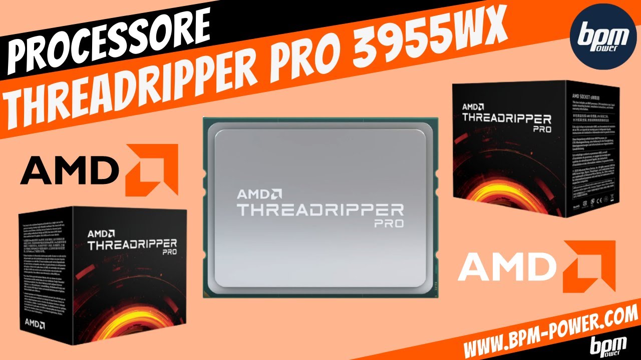 AMD Ryzen ThreadRipper PRO 3955WX, un processore potente per le