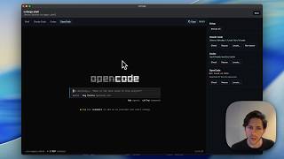 cvforge with opencode
