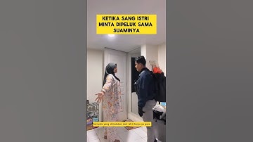 momen lucu ketika istri menyambut suaminya pulang kerja ‼️‼️ #ngakak #lucu #kocak #istri #suami