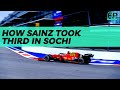 How Carlos Sainz took a CRUCIAL podium in his best race for Ferrari | F1 Russian GP