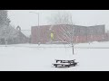 Band of heavy snow in Missoula, MT on 1/29/2013