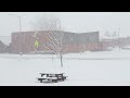 Band of heavy snow in Missoula, MT on 1/29/2013