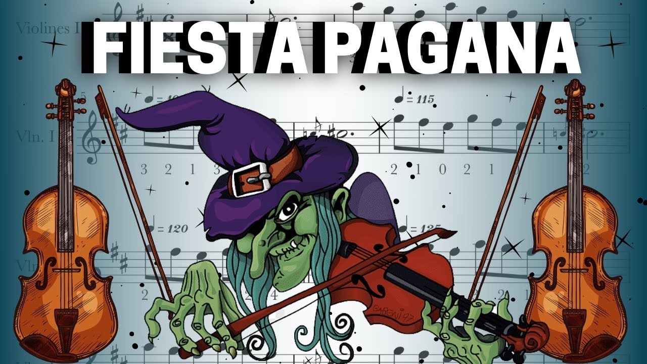 MAGO DE OZ / Fiesta Pagana partitura de violín / partitura violino