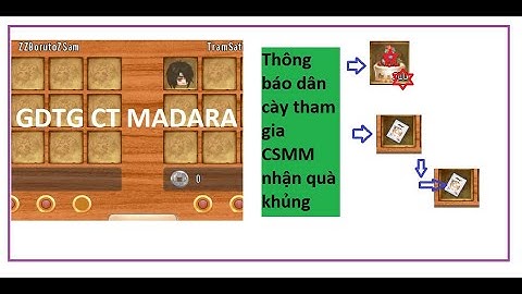 Thông báo dân cày tham gia CSMM  nhận quà khủng và góc gdtg Madara | Làng Lá Phiêu Lưu Ký - HTC game