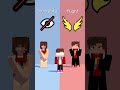 JJ Sister Water or Fire Airdrops 🌊🔥 - MAIZEN Minecraft Animation #shorts #minecraftanimation #maizen