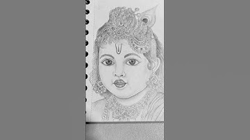 Little Krishna😍#viral #drawing #viralvideo #art#subscribe #yt #shorts #ytshorts #love #like#sketch