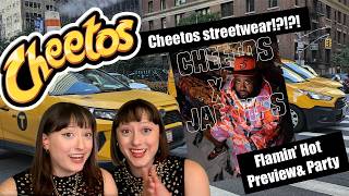 Sneak Peek NYC Cheetos Made Fashion COLLECTION! 👀Streetwear | Cheetos X Jae Tips #nyc #nyfw