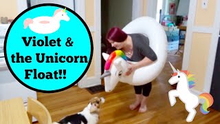 VIOLET & THE UNICORN FLOAT!!!